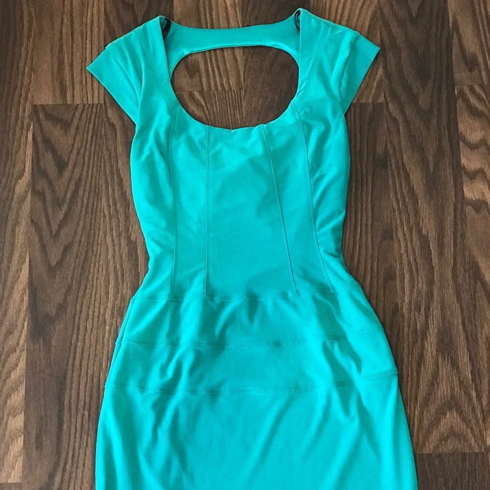 B.Darlin dress in aqua blue